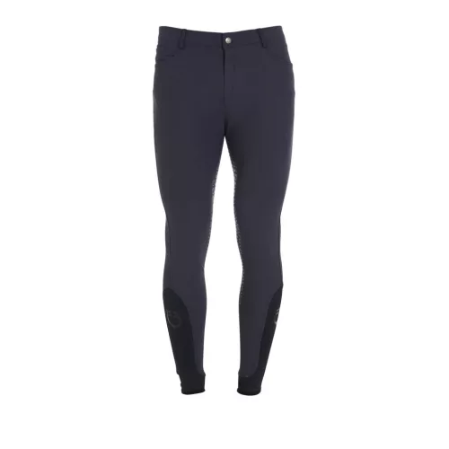 Férfi slim fit full grip lovaglónadrág