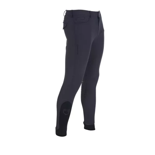 Férfi slim fit full grip lovaglónadrág