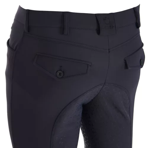Férfi slim fit full grip lovaglónadrág