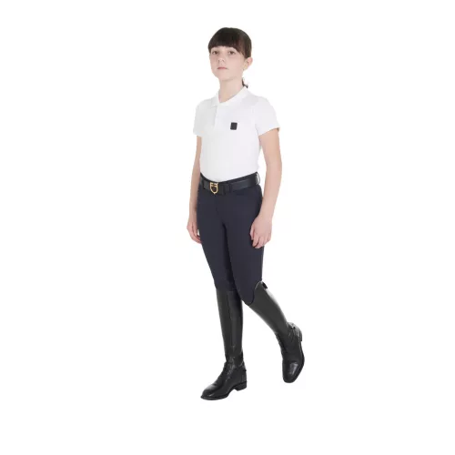Gyerek unisex slim fit lovaglónadrág