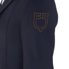 Férfi versenykabát kontrasztos hímzett logóval