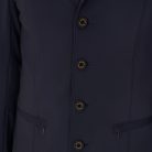 Férfi versenyzakó kontrasztos hímzett logóval