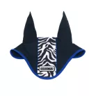 Zebra mintás technikai anyagú legyező