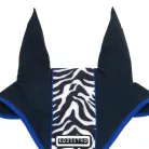 Zebra mintás technikai anyagú legyező