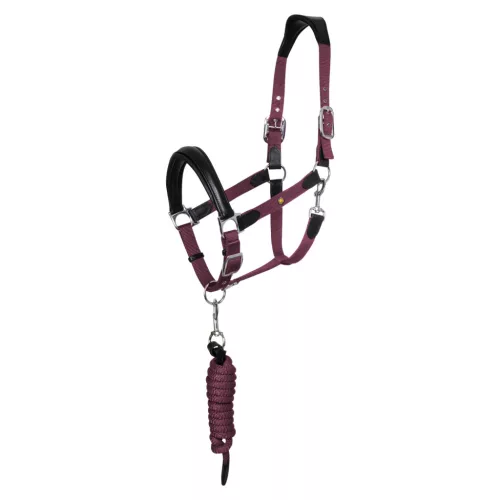 Ergonomikus kantár bőr betétekkel