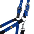 Ergonomikus kantár bőr betétekkel