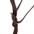 Bőr állítható csatos martingál