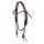 NAVAJO SKY BEADED OILED WESTERN BRIDLE