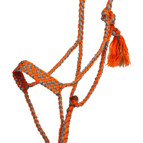 Széles orrú kötelező kantár vezetővel