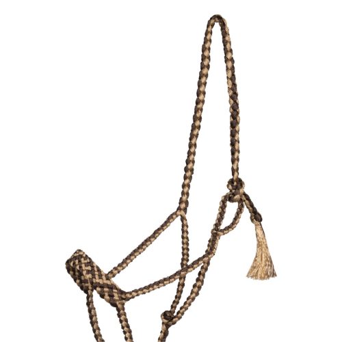 Széles orrú kötelező kantár vezetővel