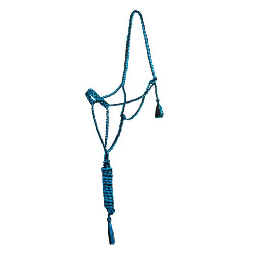 Széles orrú kötelező kantár vezetőszárral