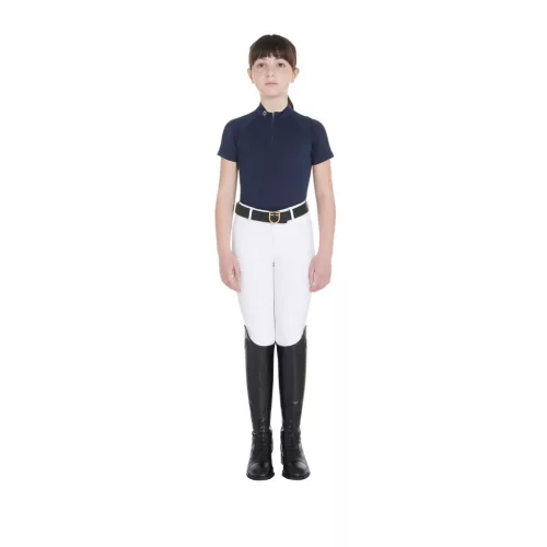 Equestro Gyerek slim fit tréning póló, magas teljesítmény