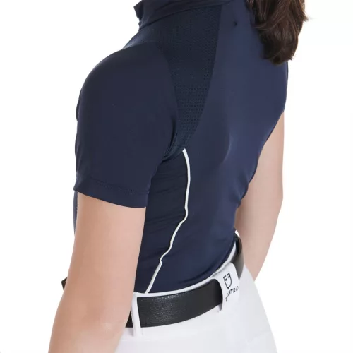 Equestro Gyerekeknek való slim fit tréning póló, magas teljesítmény