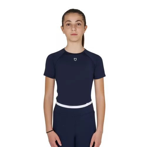 Equestro Gyerek edzőpóló technikai anyagból