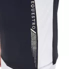 Férfi slim fit póló technikai anyagból, pipával