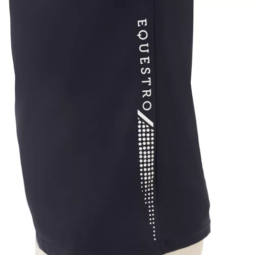 Equestro Férfi slim fit edzőpóló