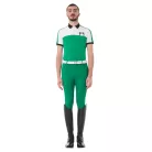 Equestro Férfi slim fit tréning póló elöl logóval