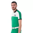 Equestro Férfi slim fit tréning póló elülső logóval