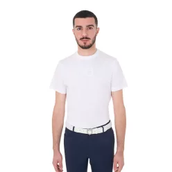 Equestro Férfi alap T-shirt tónusos logóval