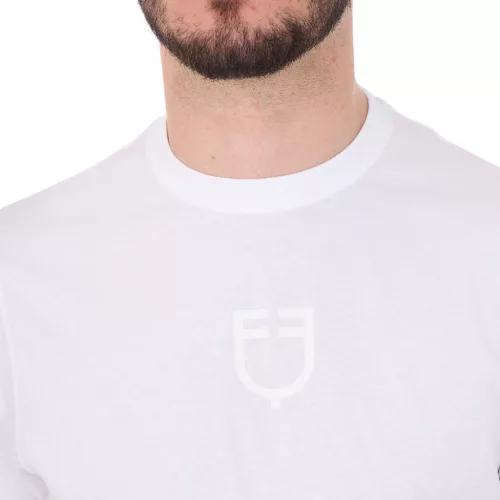 Equestro Férfi alap T-shirt tónusos logóval