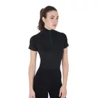 Equestro Női slim fit rövid ujjú alapréteg