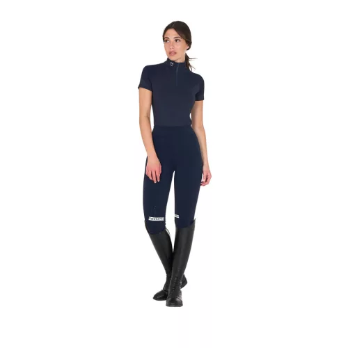 Equestro Női slim fit rövid ujjú alapréteg