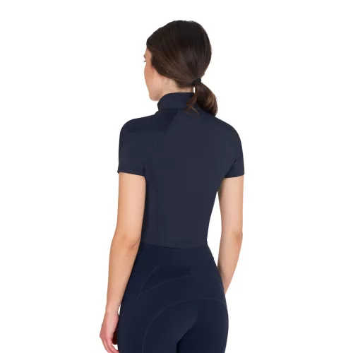 Equestro Női slim fit rövid ujjú alapréteg