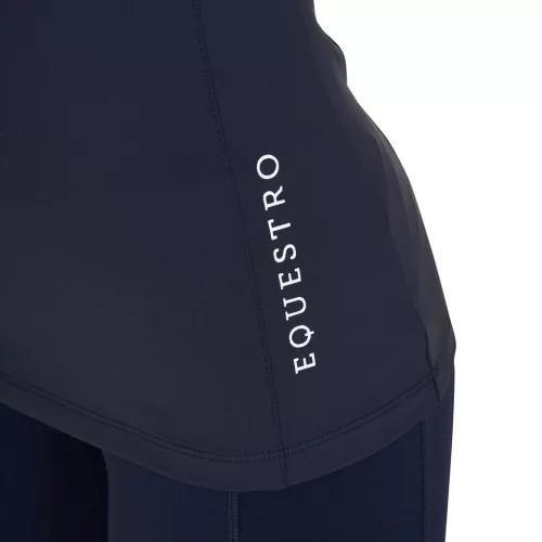 Equestro Női slim fit rövid ujjú alapréteg