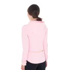 Equestro Női karcsú szabású szélálló softshell dzseki cipzárral