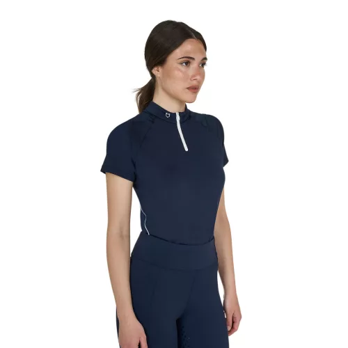 Equestro Női slim fit technikai edzőpóló