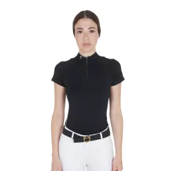 Equestro Női slim fit technikai edzőpóló