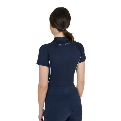 Equestro Női slim fit technikai edzőpóló