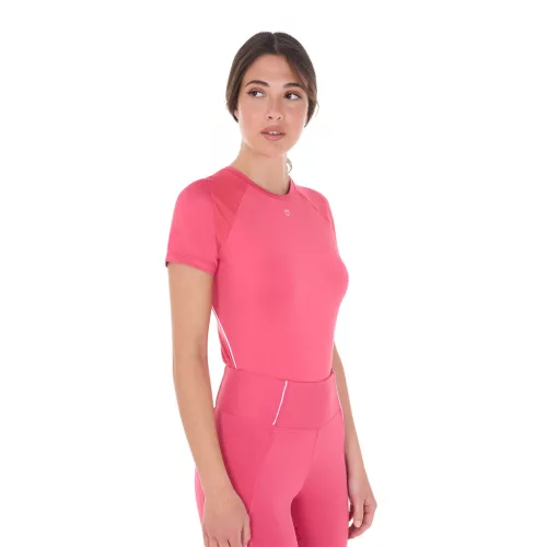 Equestro Női slim fit technikai edzőpóló