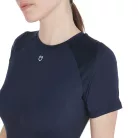 Equestro Női karcsú szabású technikai edzőpóló