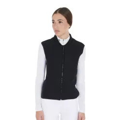 Equestro Női slim fit technikai anyagú mellény