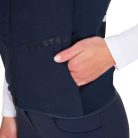 Equestro Női slim fit technikai anyagú mellény