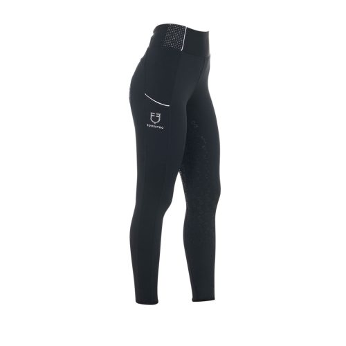 Női csillogó strasszos leggings