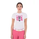Equestro Női Vadon T-shirt nyomattal