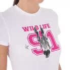 Equestro Női Vadon T-shirt nyomattal