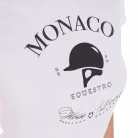 Equestro Női Monaco pamut póló strasszokkal