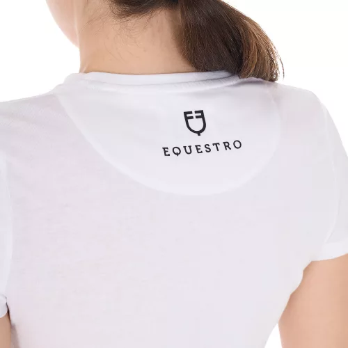 Equestro Női Head In the Clouds pamut póló