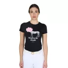 Equestro Női "Head In the Clouds" pamut póló