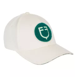   Baseball sapka szivacs logóval, one size, antik fehér/ultramarine zöld