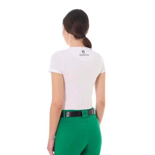 Equestro Női Ugró Lovas Klub Pamut Póló