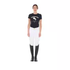 Equestro Női Ugró Lovas Klub Pamut Póló