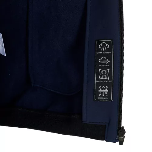 Equestro férfi Multilogo softshell dzseki