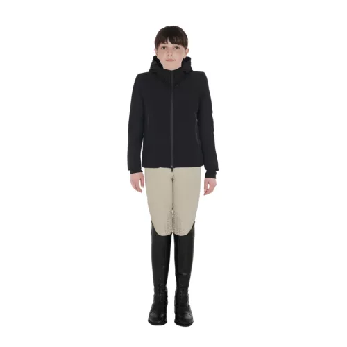 Equestro Unisex Gyerek Vízálló és Szélálló Nylon Dzseki