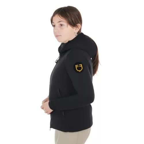 Equestro Unisex Gyerek Vízálló és Szélálló Nylon Dzseki
