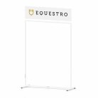 Fehér acél ruhakiállító