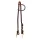 5/8"-os Egyszerű Csatos Slip Ear Fejstall, one size, sötét olívás